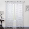 Sonoma Goods For Life® 2-pack Fret Embroidery Window Curtains
