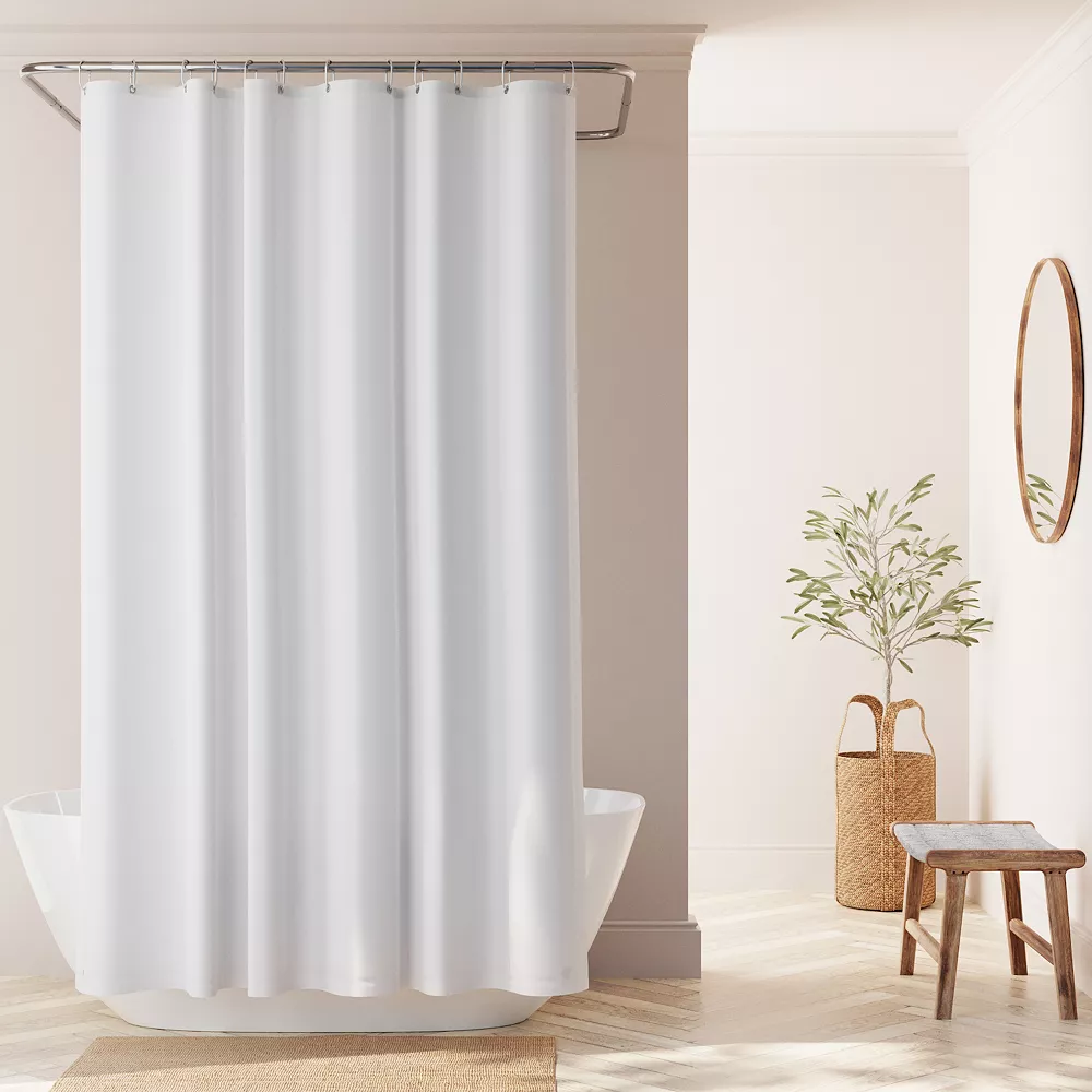 Sonoma Goods For Life® Medium Weight PEVA Shower Curtain Liner 6 Sonoma Goods For Life® Medium Weight PEVA Shower Curtain Liner - Image 4