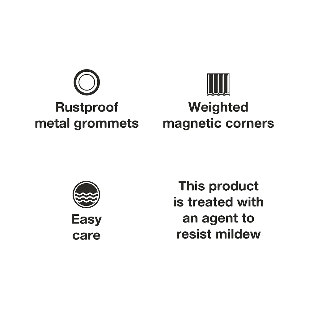 Sonoma Goods For Life® Medium Weight PEVA Shower Curtain Liner 8 Sonoma Goods For Life® Medium Weight PEVA Shower Curtain Liner - Image 6