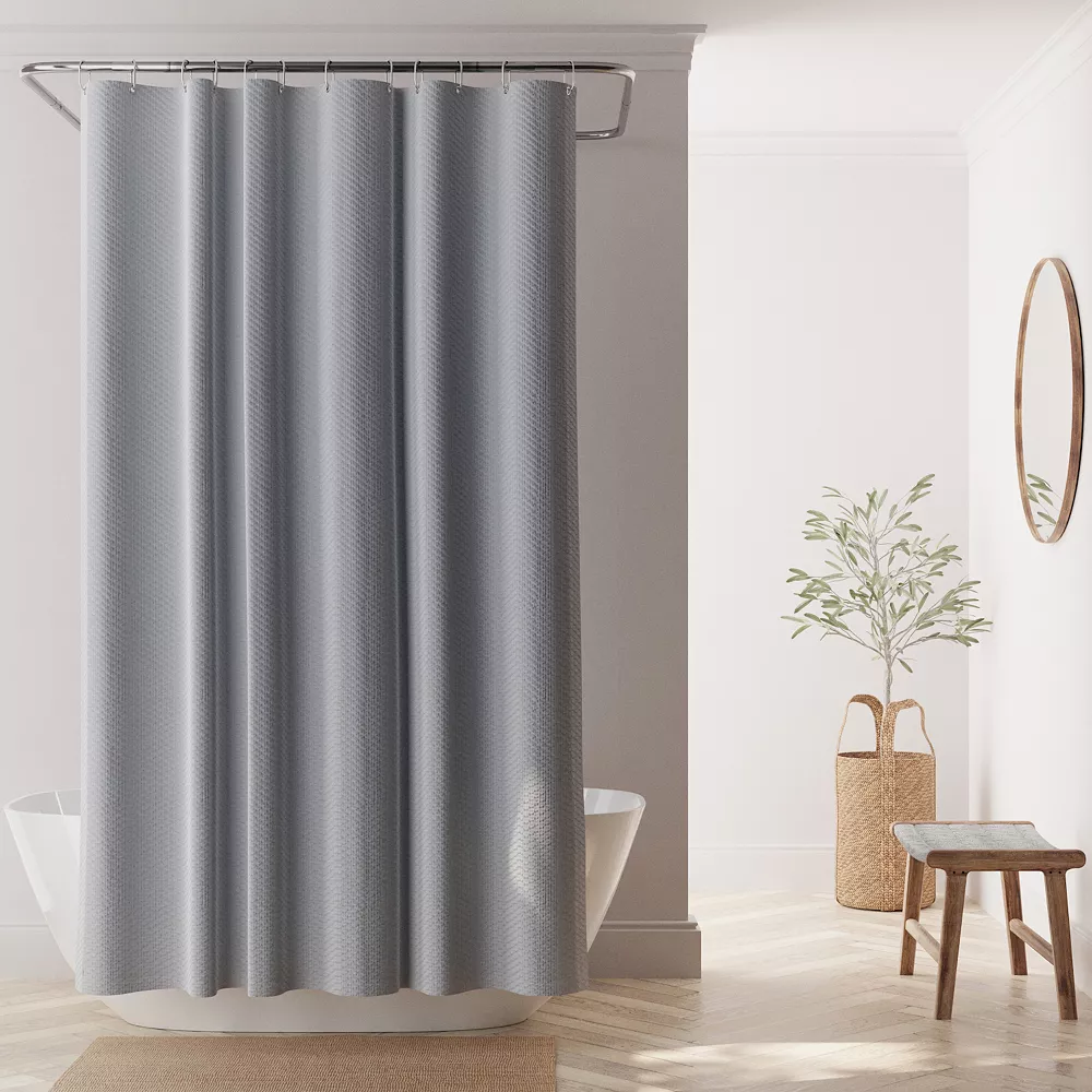 Sonoma Goods For Life® Medium Weight Fabric Shower Curtain Liner 4 Sonoma Goods For Life® Medium Weight Fabric Shower Curtain Liner - Image 2