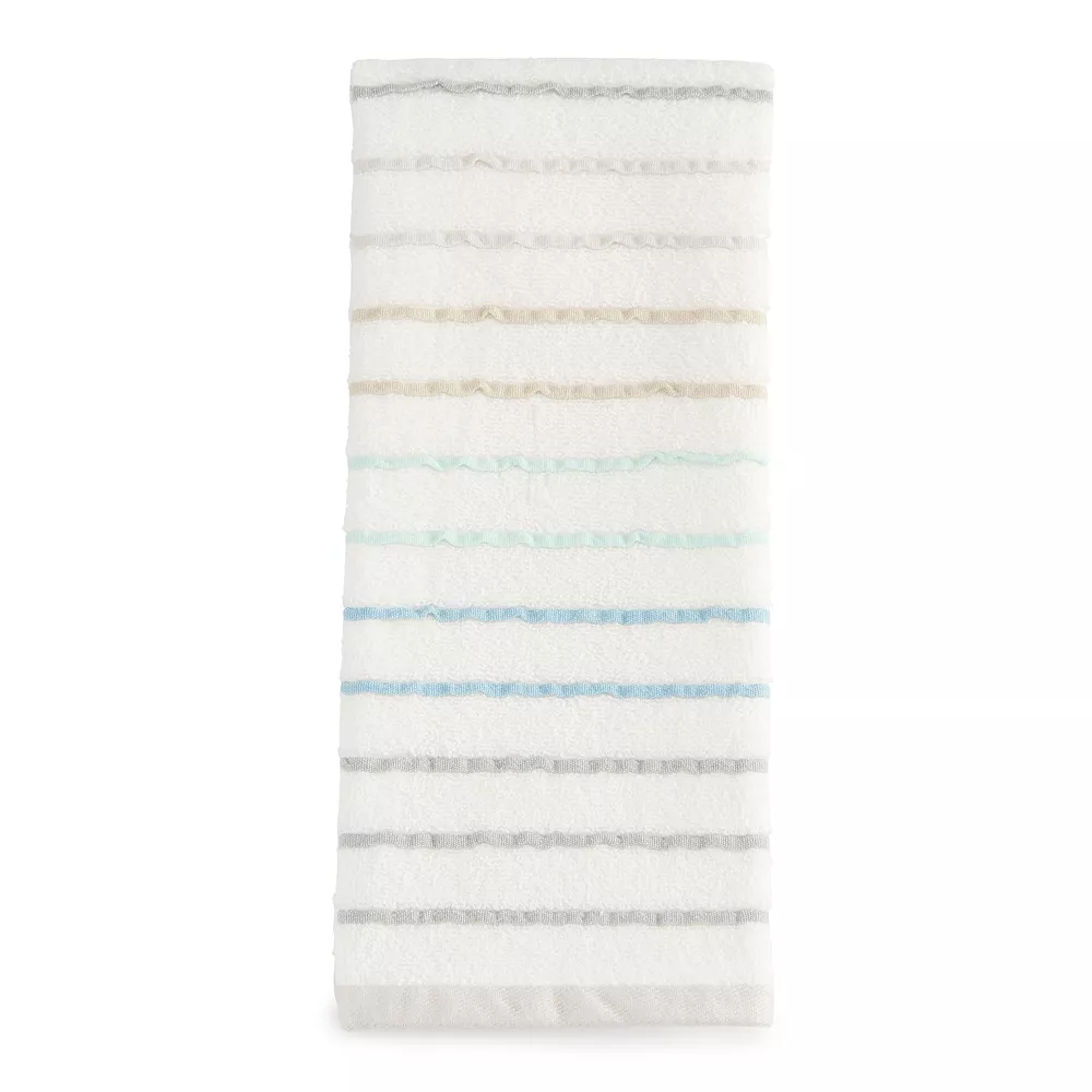 Sonoma Goods For Life® Coastal Stripe Weft Hand Towel 3 Sonoma Goods For Life® Coastal Stripe Weft Hand Towel