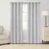 Sonoma Goods For Life® 2-pack Jacquard Woven Leaf Blackout Curtain -Sonoma Goods For Life ® Sales Store 3444192 Gray