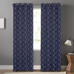 Sonoma Goods For Life® 2-pack Embroidered Dynasty Blackout Curtain