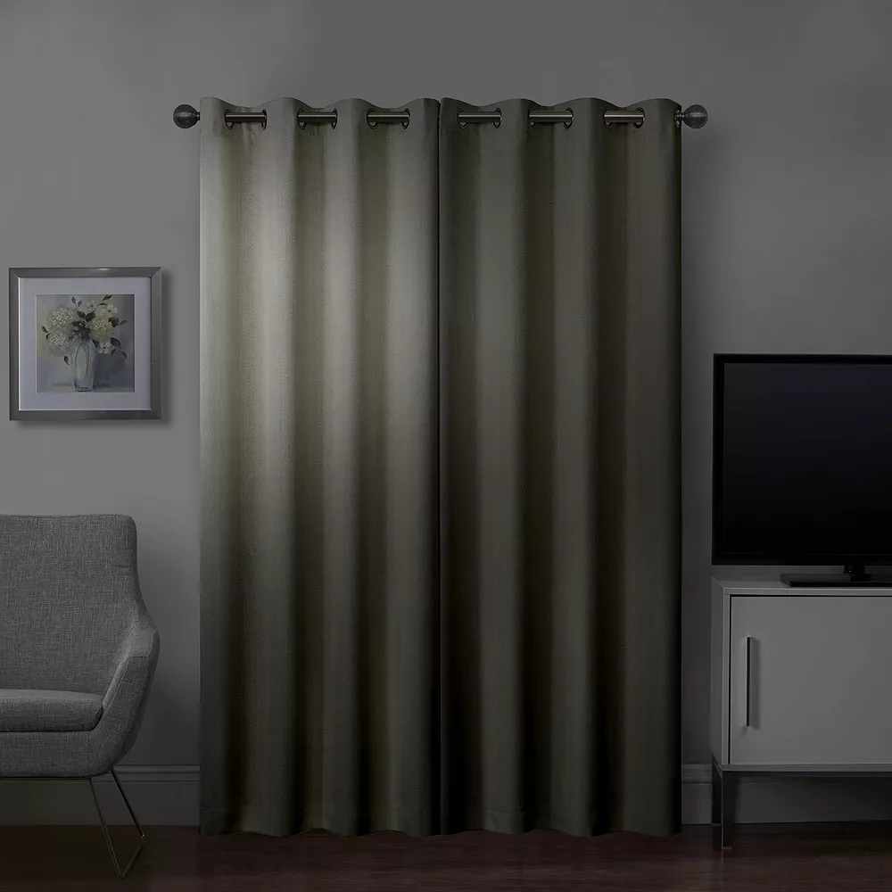 Sonoma Goods For Life® Ultimate Performance 2-Pack Rockport 100% Blackout Curtain 4 Sonoma Goods For Life® Ultimate Performance 2-Pack Rockport 100% Blackout Curtain - Image 2