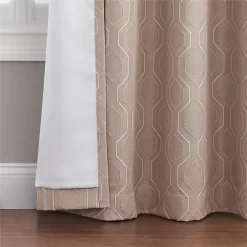 Sonoma Goods For Life® Ultimate Performance Woven Geo 2-pack 100% Blackout Curtain -Sonoma Goods For Life ® Sales Store 3498942 ALT2