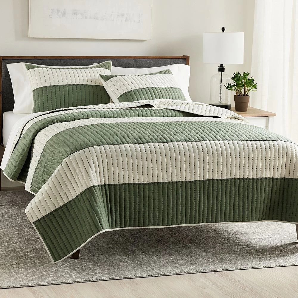 Sonoma Goods For Life® New Traditions Sunbury Stripe Quilt Or Sham 6 Sonoma Goods For Life® New Traditions Sunbury Stripe Quilt Or Sham - Image 4
