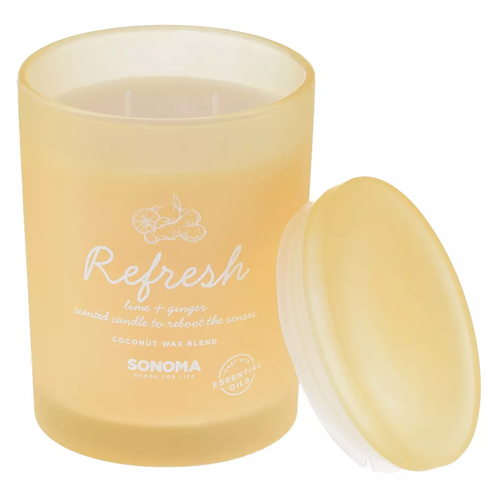 Sonoma Goods For Life® Spa Refresh Candle Jar 3 Sonoma Goods For Life® Spa Refresh Candle Jar