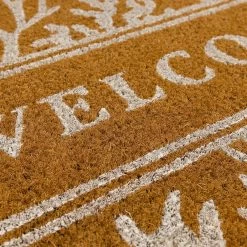 Sonoma Goods For Life® Coral "Welcome" Coir Doormat - 18'' X 30'' 9 Sonoma Goods For Life® Coral "Welcome" Coir Doormat - 18'' X 30'' -Sonoma Goods For Life ® Sales Store 5253374 ALT3