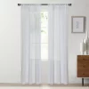 Sonoma Goods For Life® Window Pane Sheer 2-pack Window Curtain Set