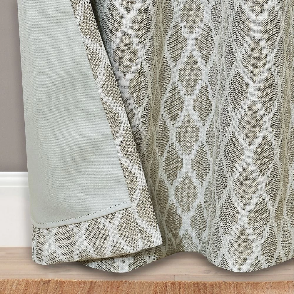 Sonoma Goods For Life® Ultimate Performance 2-Pack Geo 100% Blackout Curtain 4 Sonoma Goods For Life® Ultimate Performance 2-Pack Geo 100% Blackout Curtain - Image 2