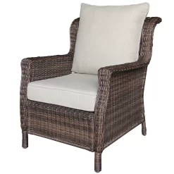 Sonoma Goods For Life® Cortena Wicker Lounge Arm Chair