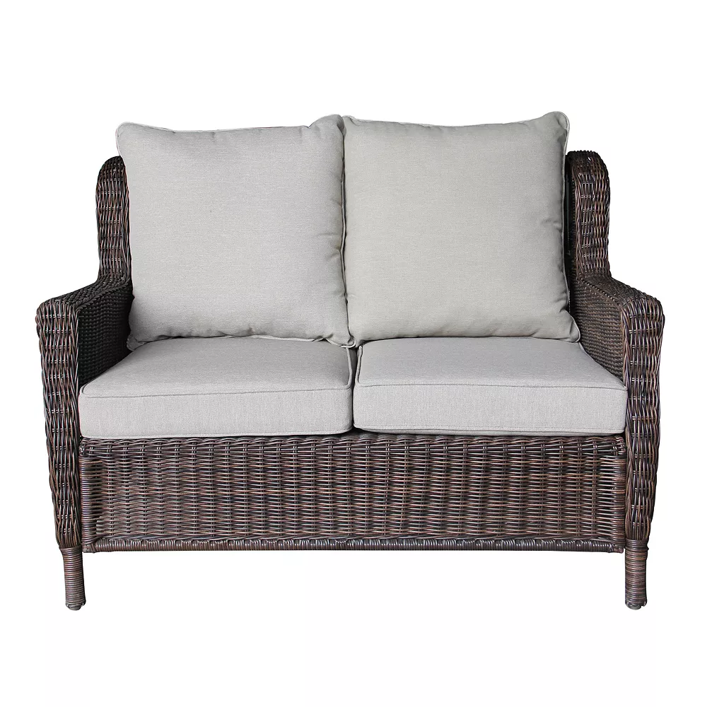 Sonoma Goods For Life® Cortena Wicker Patio Loveseat 3 Sonoma Goods For Life® Cortena Wicker Patio Loveseat - Image 2