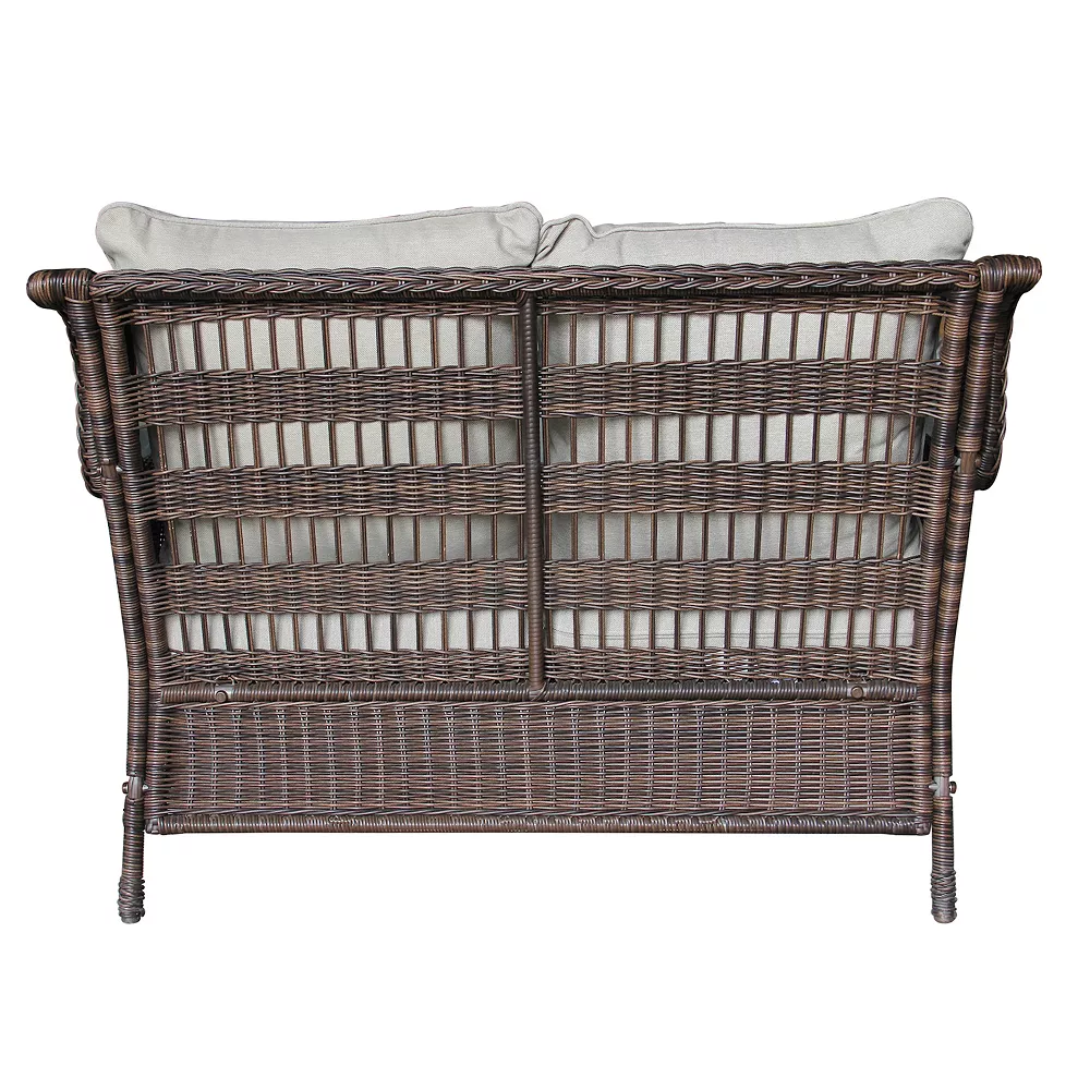 Sonoma Goods For Life® Cortena Wicker Patio Loveseat 4 Sonoma Goods For Life® Cortena Wicker Patio Loveseat - Image 3