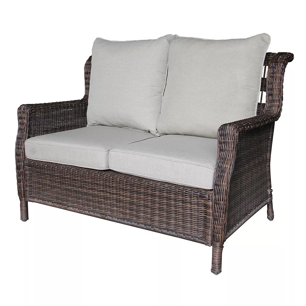 Sonoma Goods For Life® Cortena Wicker Patio Loveseat 2 Sonoma Goods For Life® Cortena Wicker Patio Loveseat