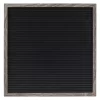 Sonoma Goods For Life® 12" X 12" Letterboard Black Slats With Gray Frame -Sonoma Goods For Life ® Sales Store 5281595