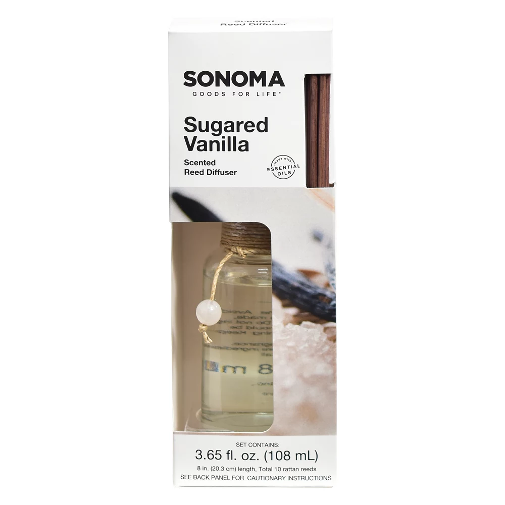 Sonoma Goods For Life® Sugared Vanilla Reed Diffuser 11-piece Set 4 Sonoma Goods For Life® Sugared Vanilla Reed Diffuser 11-piece Set - Image 2
