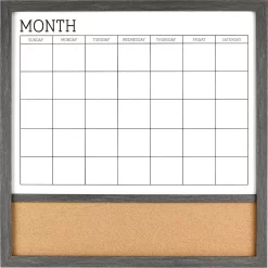 Sonoma Goods For Life® Monthly Cork Board Dry Erase Calendar Wall Decor