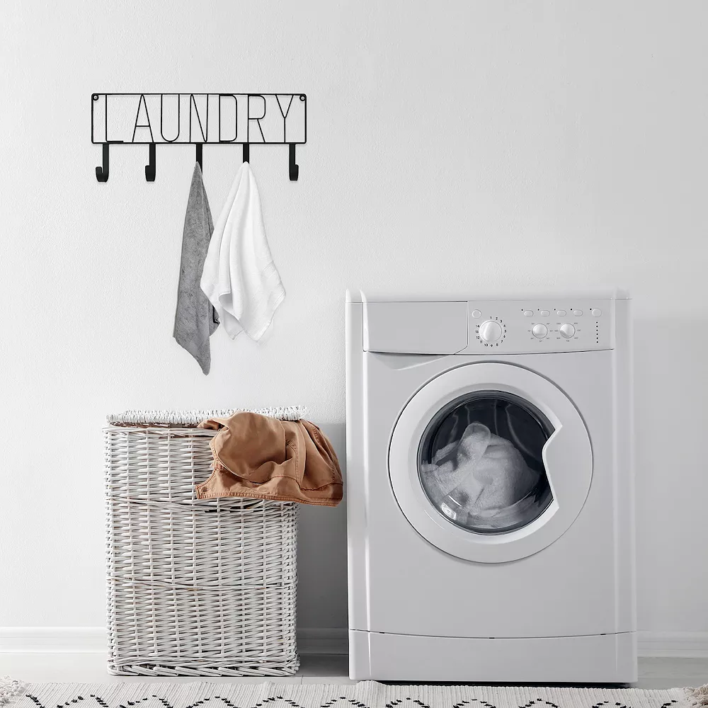 Sonoma Goods For Life® Laundry 5-Hook Wall Decor 4 Sonoma Goods For Life® Laundry 5-Hook Wall Decor - Image 2
