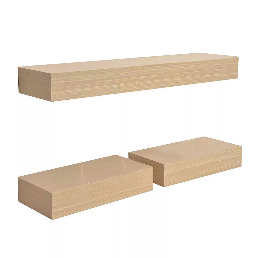 Sonoma Goods For Life® Floating Ledge Shelf Wall Decor 3-piece Set 3 Sonoma Goods For Life® Floating Ledge Shelf Wall Decor 3-piece Set