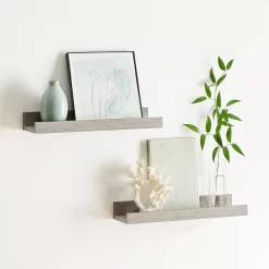 Sonoma Goods For Life® Gray Ledge Shelf Wall Decor 2-piece Set -Sonoma Goods For Life ® Sales Store 5626530 ALT