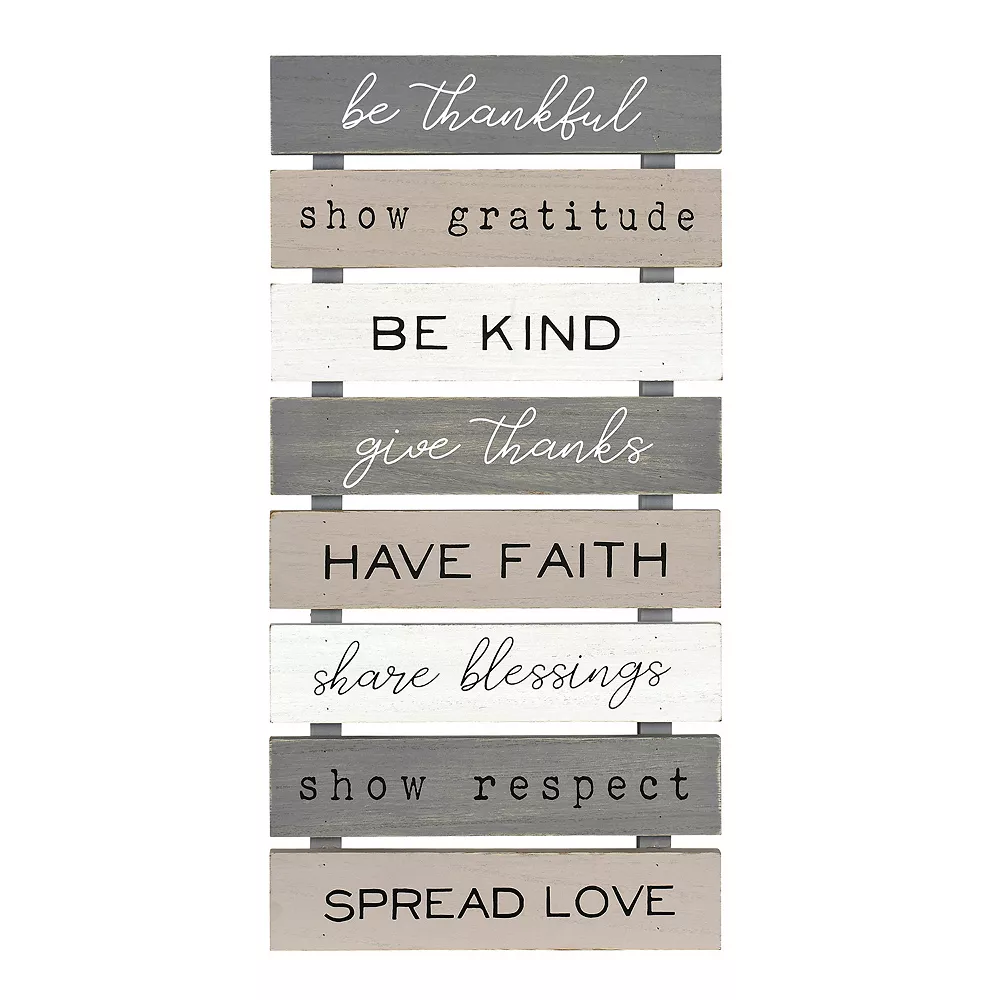 Sonoma Goods For Life® Be Thankful Plank Wall Decor 3 Sonoma Goods For Life® Be Thankful Plank Wall Decor