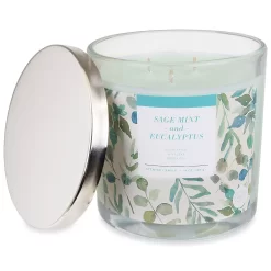 Sonoma Goods For Life® Sage Mint & Eucalyptus 14-oz. Candle Jar 9 Sonoma Goods For Life® Sage Mint & Eucalyptus 14-oz. Candle Jar -Sonoma Goods For Life ® Sales Store 5660130 ALT4