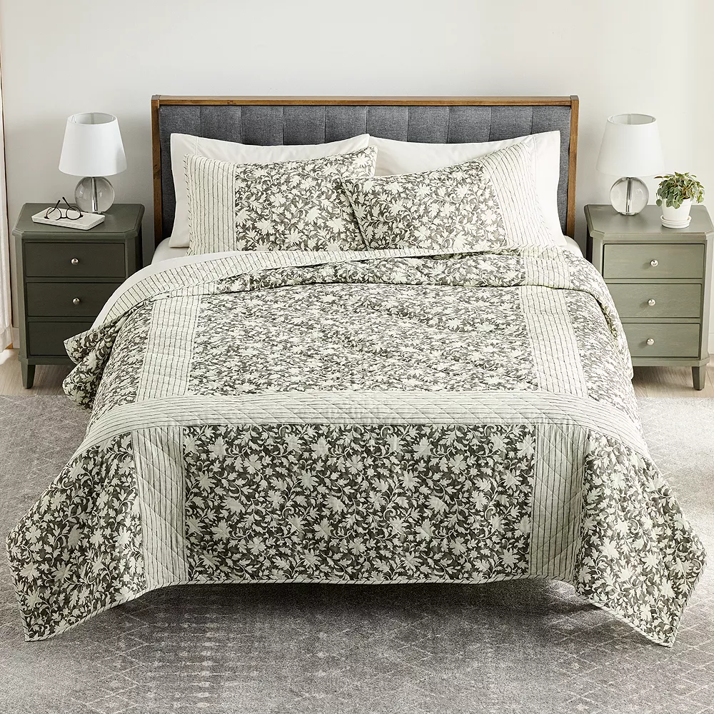 Sonoma Goods For Life® New Traditions Holme Botanical Quilt Or Sham 3 Sonoma Goods For Life® New Traditions Holme Botanical Quilt Or Sham