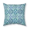 Sonoma Goods For Life® 17" X 17" Outdoor Throw Pillow -Sonoma Goods For Life ® Sales Store 5870573 Blue