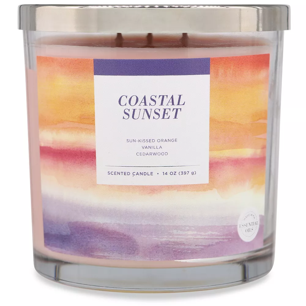 Sonoma Goods For Life® Coastal Sunset 14-oz. Candle Jar 5 Sonoma Goods For Life® Coastal Sunset 14-oz. Candle Jar - Image 3