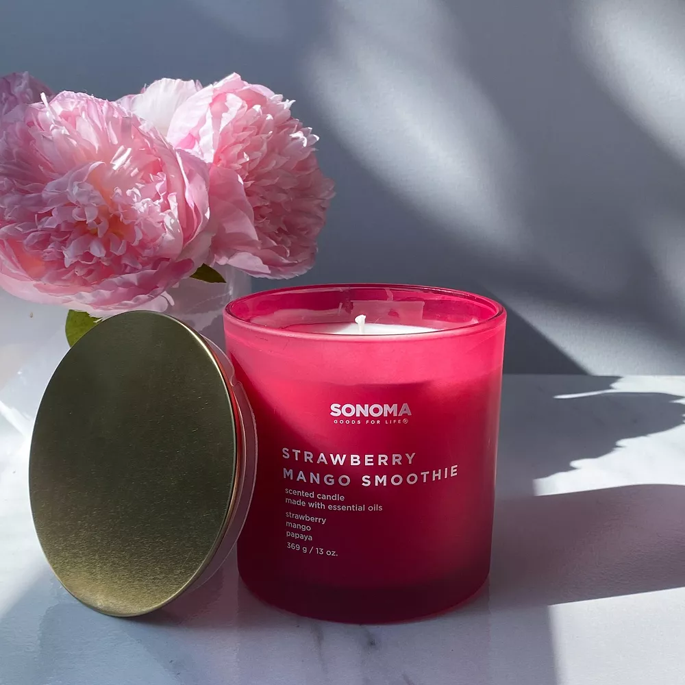 Sonoma Goods For Life® Strawberry Mango Smoothie 13-oz. Candle Jar 4 Sonoma Goods For Life® Strawberry Mango Smoothie 13-oz. Candle Jar - Image 2
