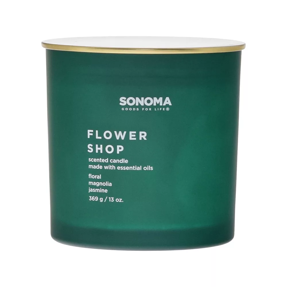 Sonoma Goods For Life® Flower Shop 13-oz. Candle Jar 3 Sonoma Goods For Life® Flower Shop 13-oz. Candle Jar