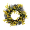 Sonoma Goods For Life® Artificial Forsythia Lavender Wreath -Sonoma Goods For Life ® Sales Store 5899499