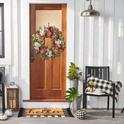 Sonoma Goods For Life® Artificial Pink Peony Wreath -Sonoma Goods For Life ® Sales Store 5899502 ALT