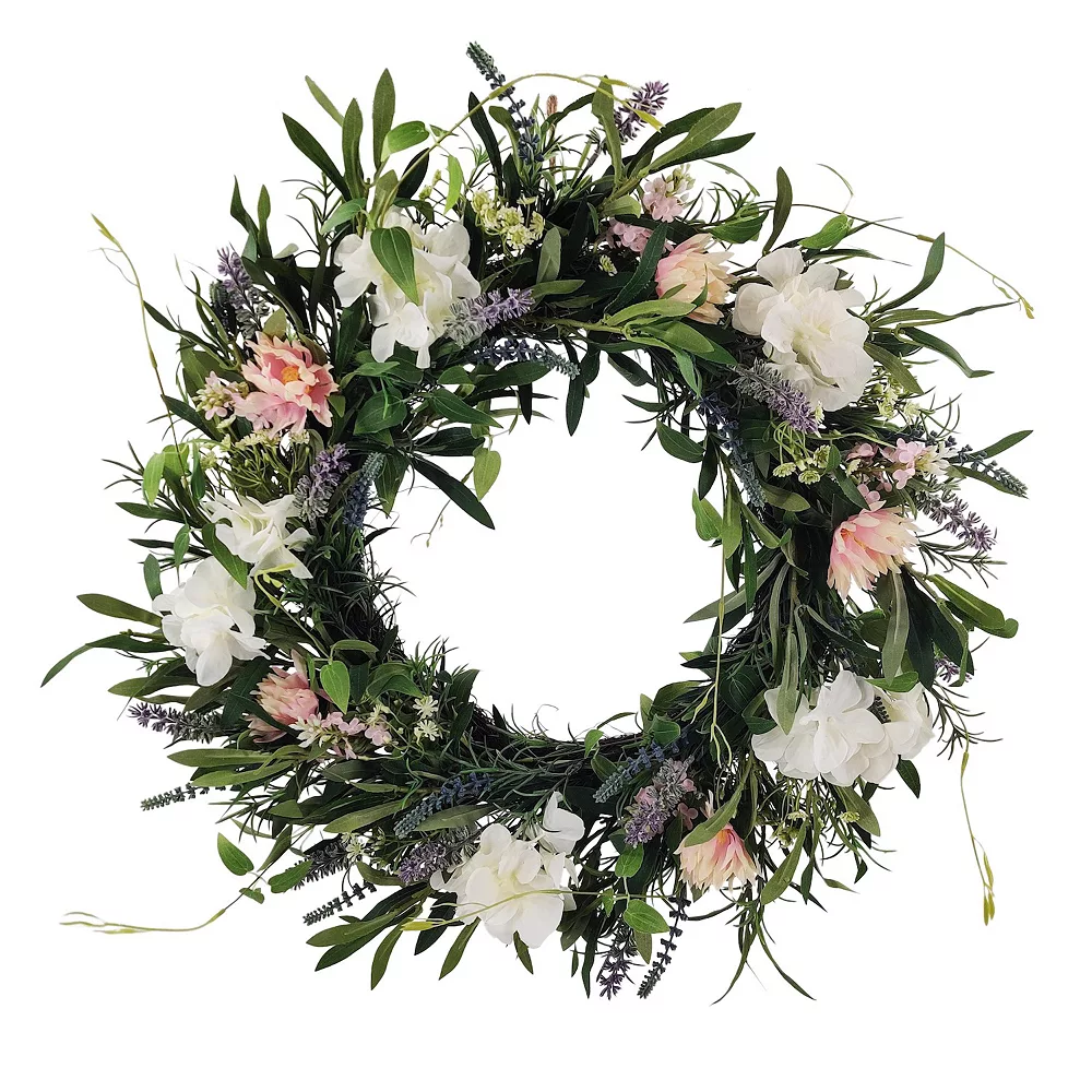 Sonoma Goods For Life® Artificial Lavender Flower Wreath 3 Sonoma Goods For Life® Artificial Lavender Flower Wreath