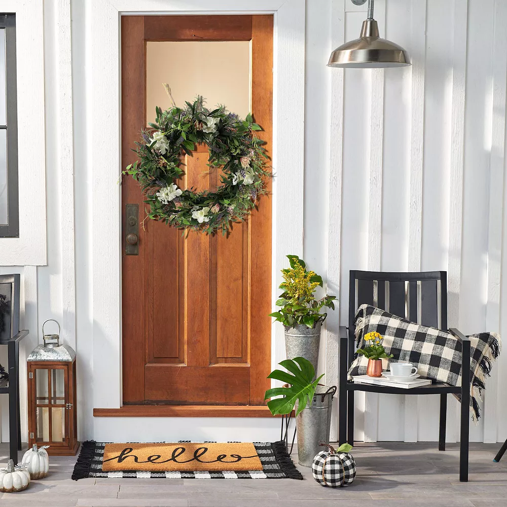 Sonoma Goods For Life® Artificial Lavender Flower Wreath 4 Sonoma Goods For Life® Artificial Lavender Flower Wreath - Image 2