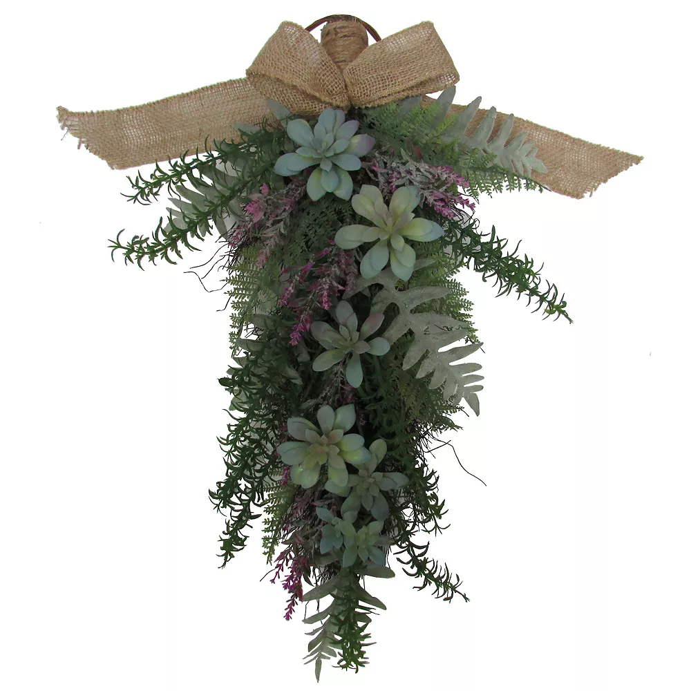 Sonoma Goods For Life® Artificial Succulent Fern Teardrop Wall Decor 3 Sonoma Goods For Life® Artificial Succulent Fern Teardrop Wall Decor