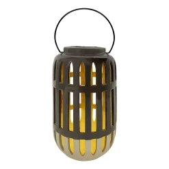 Sonoma Goods For Life® Dark Cut-Out Solar Lantern Garden Decor