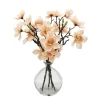 Sonoma Goods For Life® Artificial Flower Stems In Glass Vase Floor Decor -Sonoma Goods For Life ® Sales Store 5902385