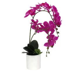 Sonoma Goods For Life® Artificial Fuschia Orchid Plant Table Decor -Sonoma Goods For Life ® Sales Store 5904653 ALT