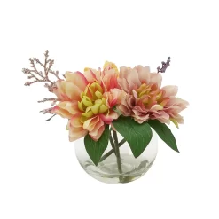 Sonoma Goods For Life® Artificial Dahlia Vase Table Decor -Sonoma Goods For Life ® Sales Store 5904660 ALT2