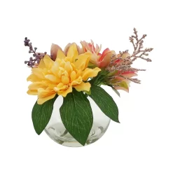 Sonoma Goods For Life® Artificial Dahlia Vase Table Decor -Sonoma Goods For Life ® Sales Store 5904660 ALT3