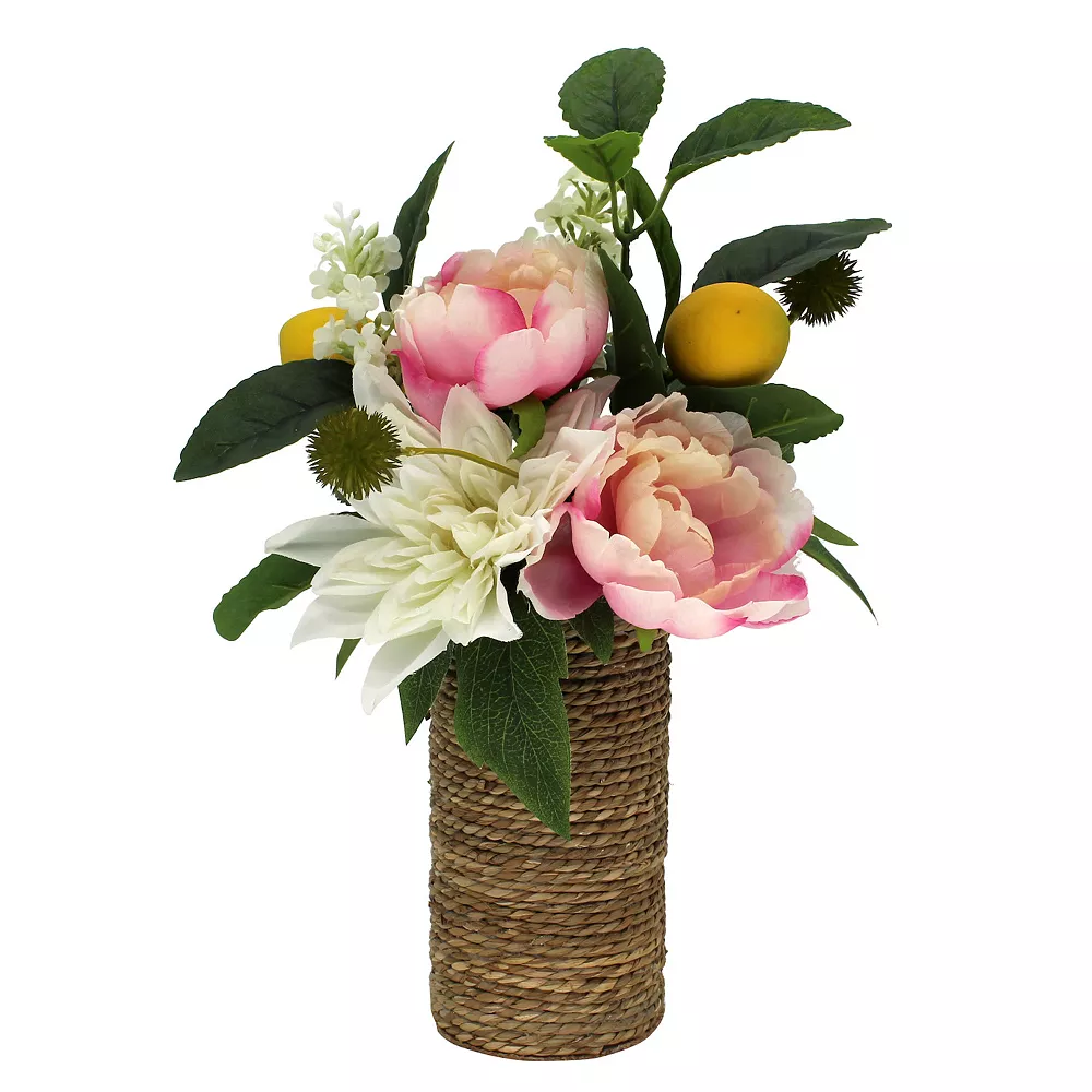 Sonoma Goods For Life® Artificial Dahlia Arrangement Table Decor 3 Sonoma Goods For Life® Artificial Dahlia Arrangement Table Decor