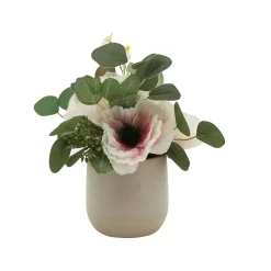 Sonoma Goods For Life® Artificial Poppy Eucalyptus Arrangement Table Decor 7 Sonoma Goods For Life® Artificial Poppy Eucalyptus Arrangement Table Decor -Sonoma Goods For Life ® Sales Store 5904676 ALT