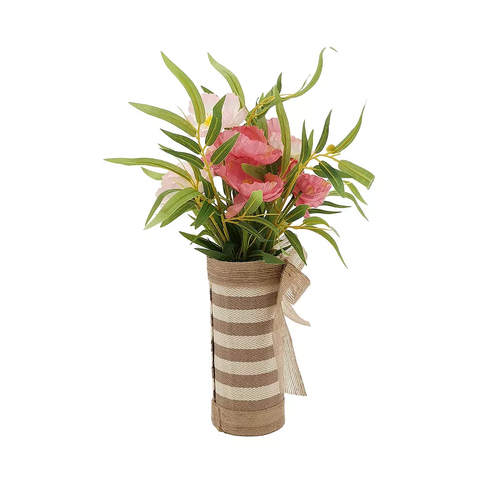 Sonoma Goods For Life® Artificial Pink Flower Arrangement Table Decor 6 Sonoma Goods For Life® Artificial Pink Flower Arrangement Table Decor - Image 4