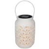 Sonoma Goods For Life® Large Ceramic Solar LED White Lantern -Sonoma Goods For Life ® Sales Store 5905816