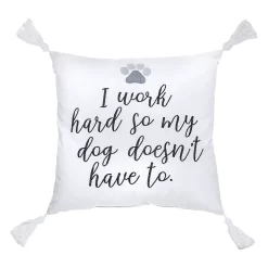 Sonoma Goods For Life® I Work Hard Pet Pillow