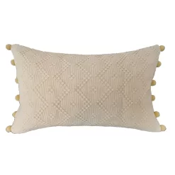 Sonoma Goods For Life® Yellow Texture Woven Pillow