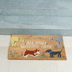 Sonoma Goods For Life® "All Paws Welcome Here" Doormat -Sonoma Goods For Life ® Sales Store 5934602 ALT4