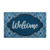 Sonoma Goods For Life® BLUE WELCOME MEDALLION DOORMAT 2 Sonoma Goods For Life® BLUE WELCOME MEDALLION DOORMAT -Sonoma Goods For Life ® Sales Store 5984305